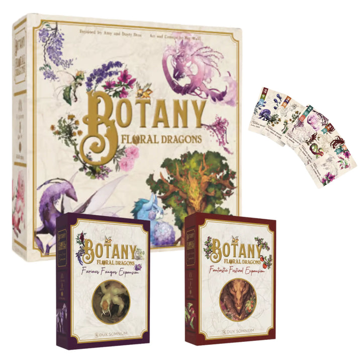 Botany Floral Dragons + Bountiful Blossom Mini Expansion + Fantastic Festival e Furious Fungus