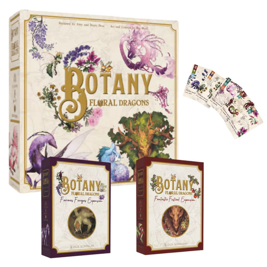 Botany Floral Dragons + Bountiful Blossom Mini Expansion + Fantastic Festival e Furious Fungus
