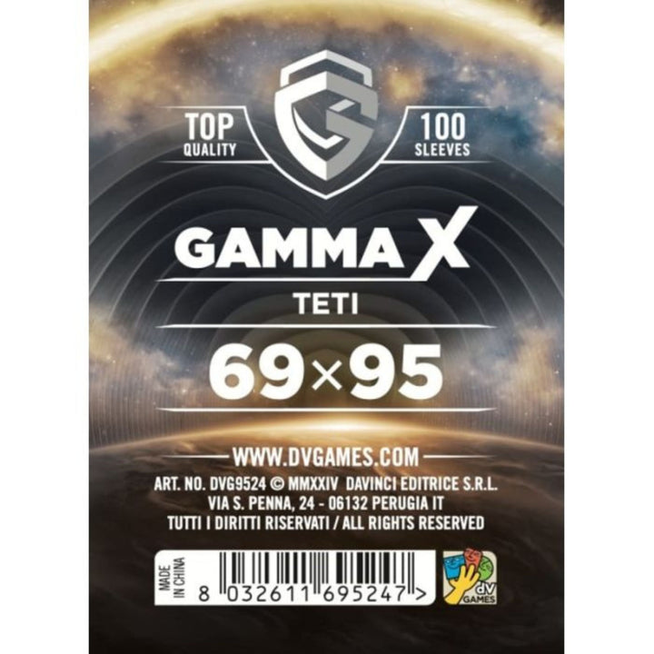 Bustine Gamma X Teti 100 (69x95)