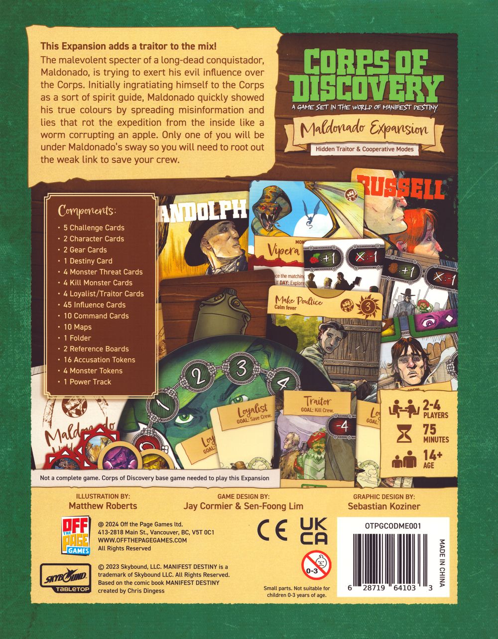 Corps of Discovery : Maldonado Expansion