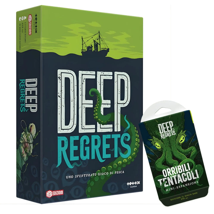 Deep Regrets Con Mini Espansione Orribili Tentacoli Omaggio