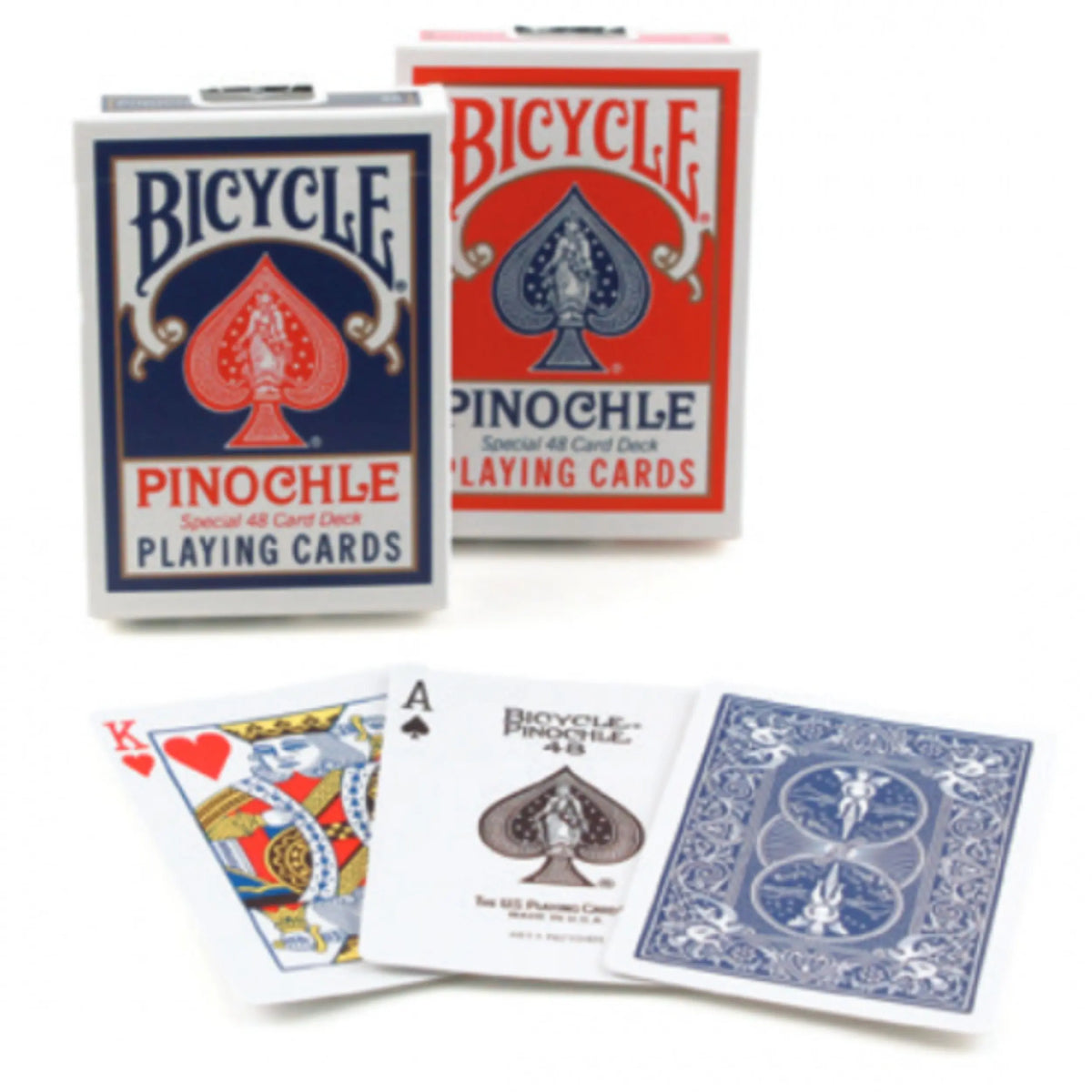 Bicycle Pinochle Standard Playing Cards Standard Index - 2 Mazzi