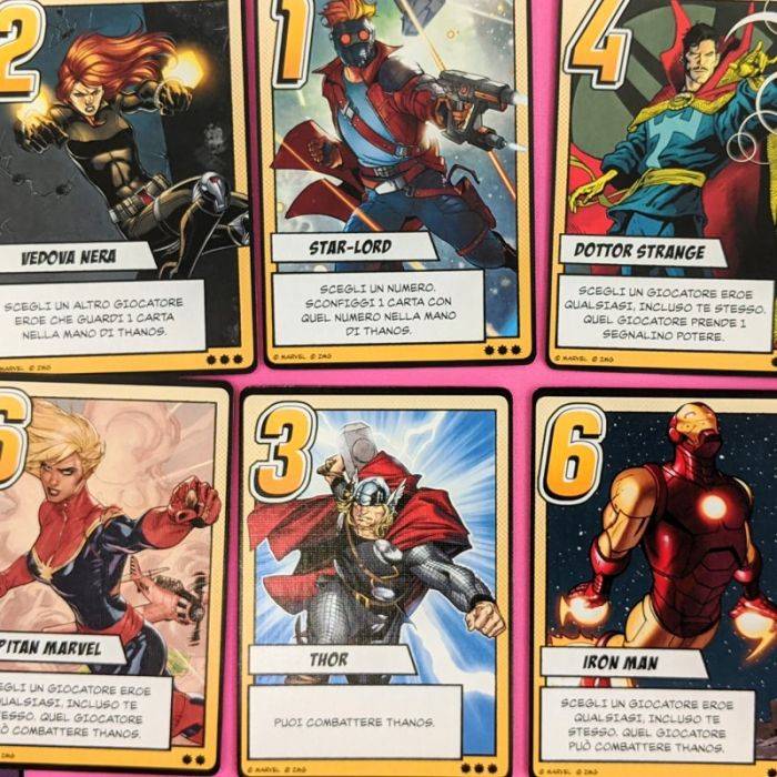 Marvel Il Guanto dell'Infinito - Un Gioco Love Letter