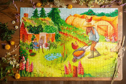 Puzzle Childhood Garden 1000 pz