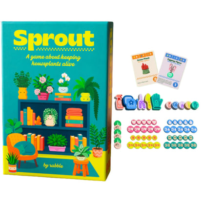 Sprout Deluxe - Con Omaggio Bonus Exotic Plant Cards e Upgraded Wooden Player Tokens