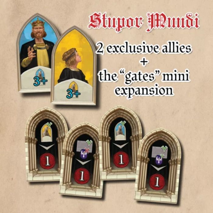 Stupor Mundi - Promo Gamefound Edition (Fredrick’s Son & Gates) Italiana