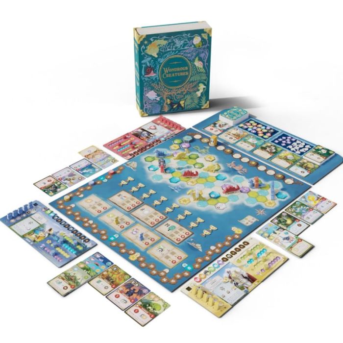 人生ゲーム Wondrous Creatures Retail Wondrous Creatures – Italian board game by Pendragon – FroGames
